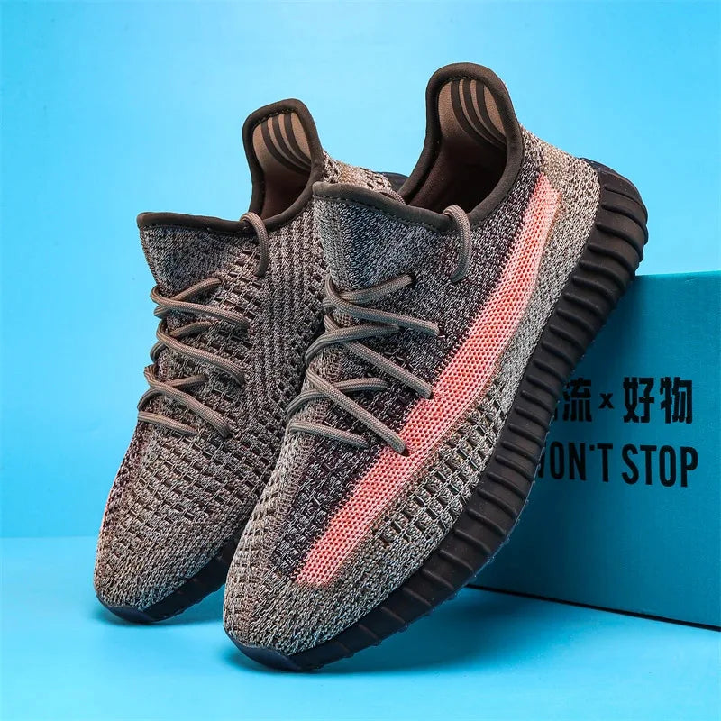 Unisex New trendy sports shoes, versatile casual sports shoes for daily life 350, comfortable and classic Breathable mesh