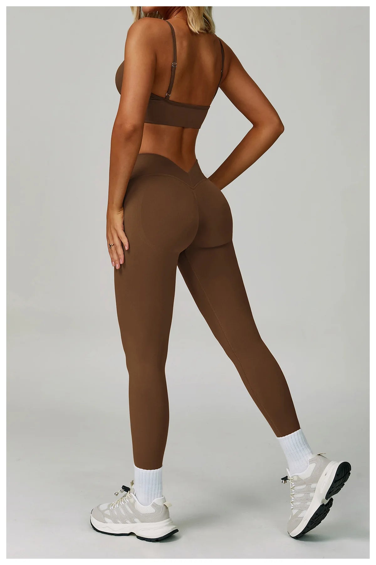 2/3PCS Seamless Sport Yoga Set Women's Breathable High Waist Fitness Sportwear Women Sports underwear Set Gym Workout Clothes - Kimlud
