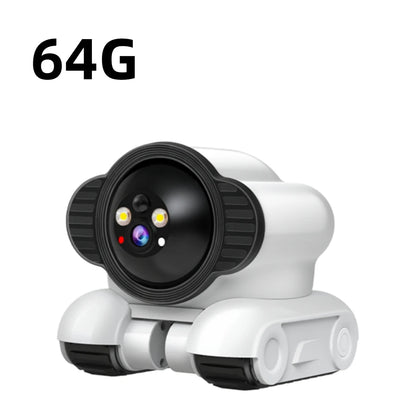 360 Degree Rotating Pet Camera with Two Way Talk Function and Night Detection Robot Cameras for Home Security