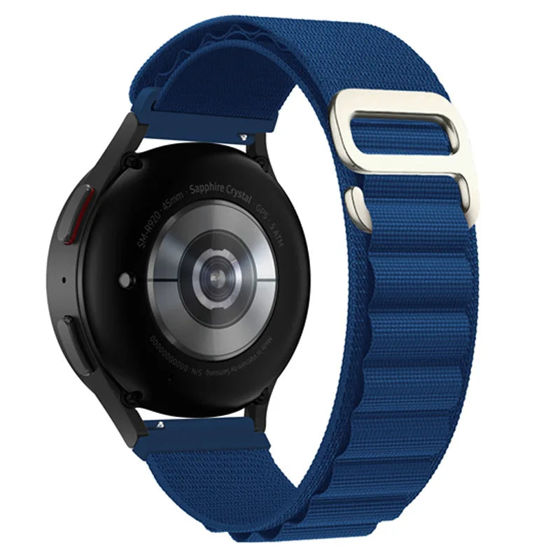 Nylon Loop Strap For Zeblaze Vibe 7/Pro/Lite Stratos 2/3 GTR 2/3 Pro Beyond 2/3 Pro Btalk 2 Swim NEO3 Bracelet 22mm...