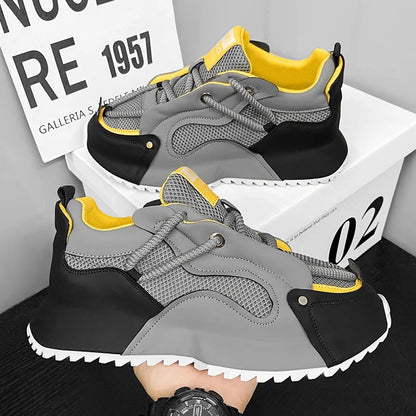 Big Size Sneakers for Men Fashion Outdoor Casual Shoe Breathable Trainer Shhoes for Men Platform Running Shoes Кроссовки Мужские