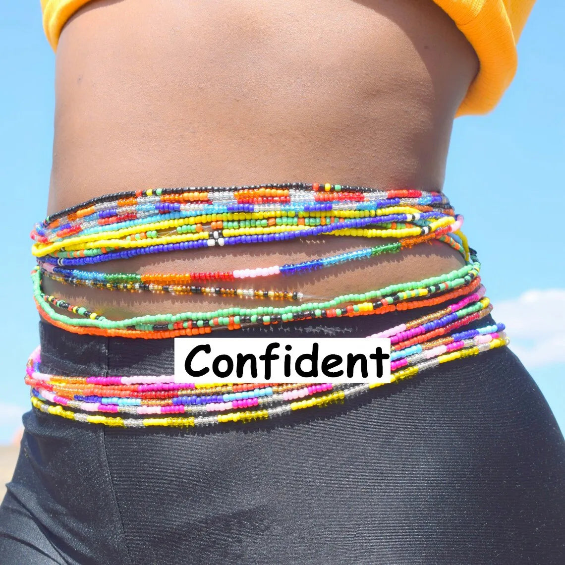 Vedawas (Random Color) 6/12/18/24/30pcs/set Bohe Handmade Beaded Belly Chain Set,Cute Beach Holiday Party Women Accessories - Kimlud