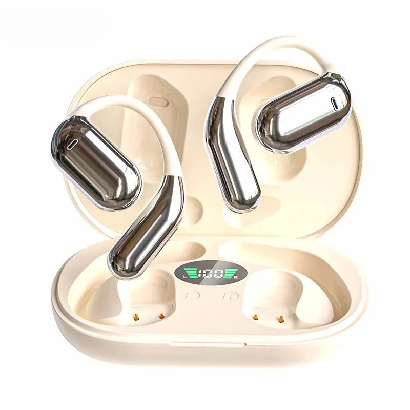Wireless Translation Earbuds HIFI Bass ENC Noise Reduction 144 Languages Real Time Ai OWS Open Bluetooth 5.4 Headphones...