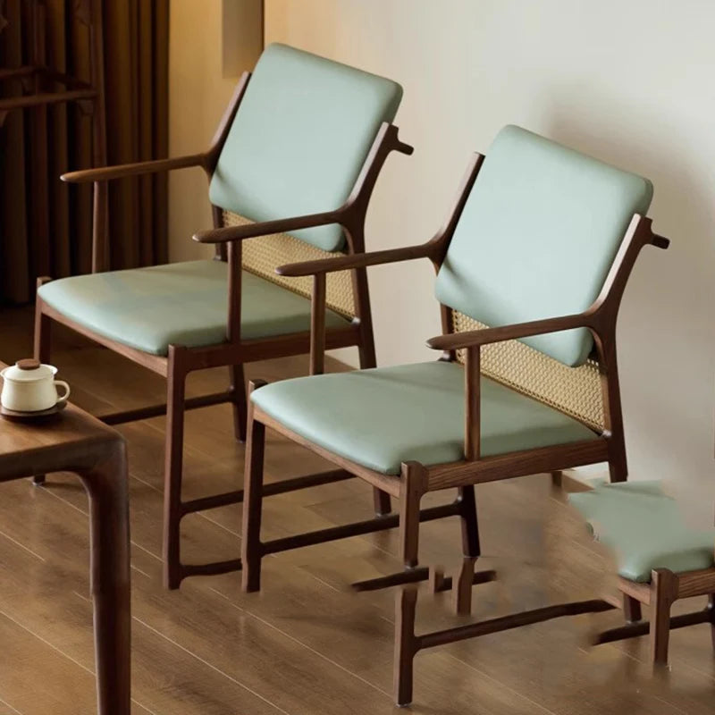 Stoot Replica Dining Chairs Restaurant Office Ergonomic Bedroom Dining Chairs Dressing Lounge Stoel Chinese Style Furniture - Kimlud