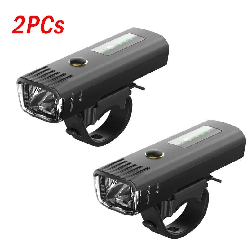1000LM Bicycle Led Front Light LED USB Rechargeable Smart Sensor Rear Light Waterproof Bright Flashlight Safety Cycling Lights