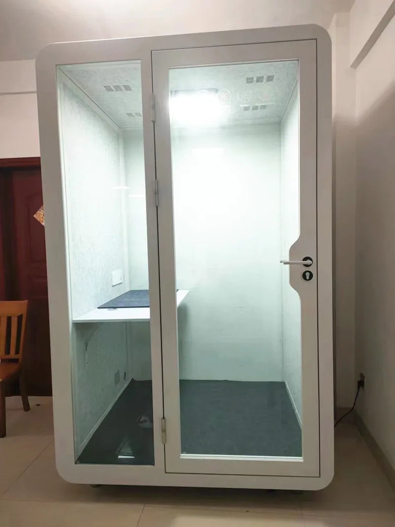 Wholesale Manufacturer Detachable Sound Insulation Silent Booth Freely Assemble For Independent Private Office Space