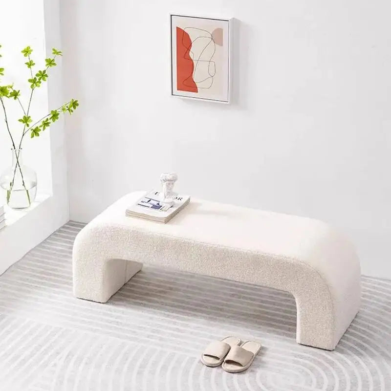 Modern Entrance Bedroom Desk Nordic Stool Luxury Living Room Shoes Guest Meuble Bench Design Furniture Decoration - Kimlud