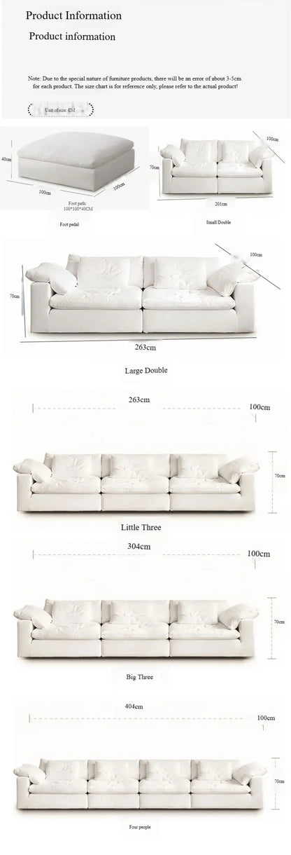Modern Luxury Living Room Sofa Sectional Set Furniture l Shape 2 3 Seater Compression Boneless Corner Aesthetic for Home Designs - Kimlud