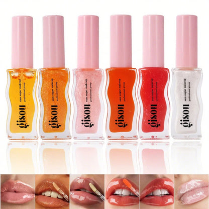 Gisou Moisturizing Lip Balm Original Lip Oil Gloss Care Of Lips Benetitnt For Lips Plumping Exfoliating Pink Plumping...