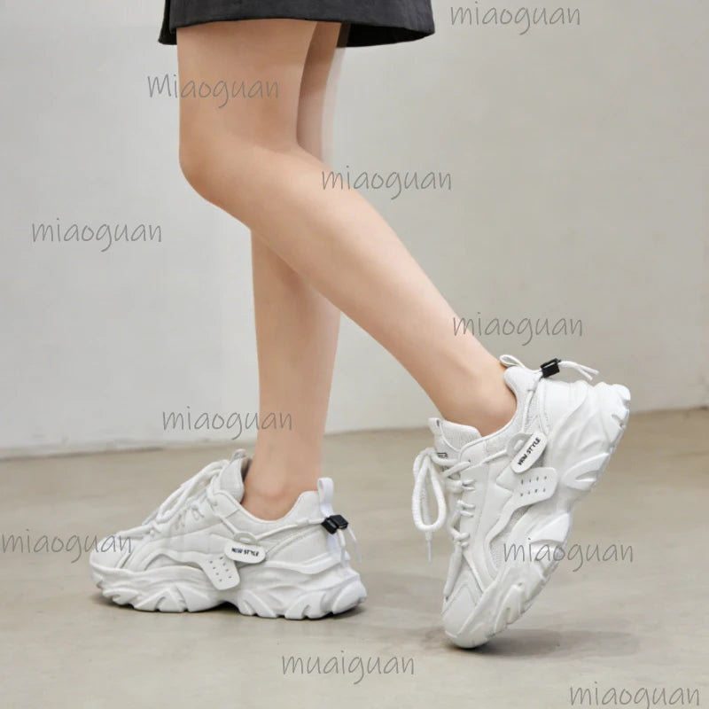 Men's Breathable Thick Soled Casual Sneakers Outdoor Running Footwears Four SeasonsTennis Male Soft Soles Comfort Footwears