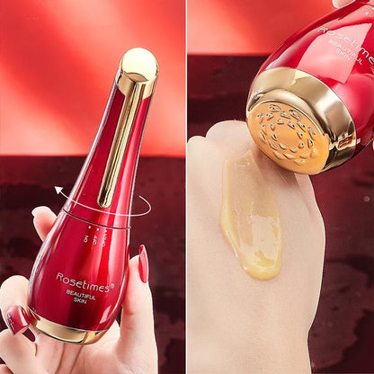 Electric Facial Beauty Devices Face Lifting Anti Wrinkle Facial Eye Massage with Face Cream Introducer Skin Rejuvenation