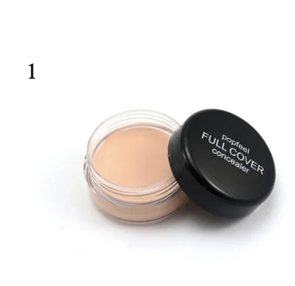 Popfeel Full Cover Concealer Hide Blemish Creamy MakeUp Face Lip Eye Foundation Makeup Contouring Corrector Make Up |...