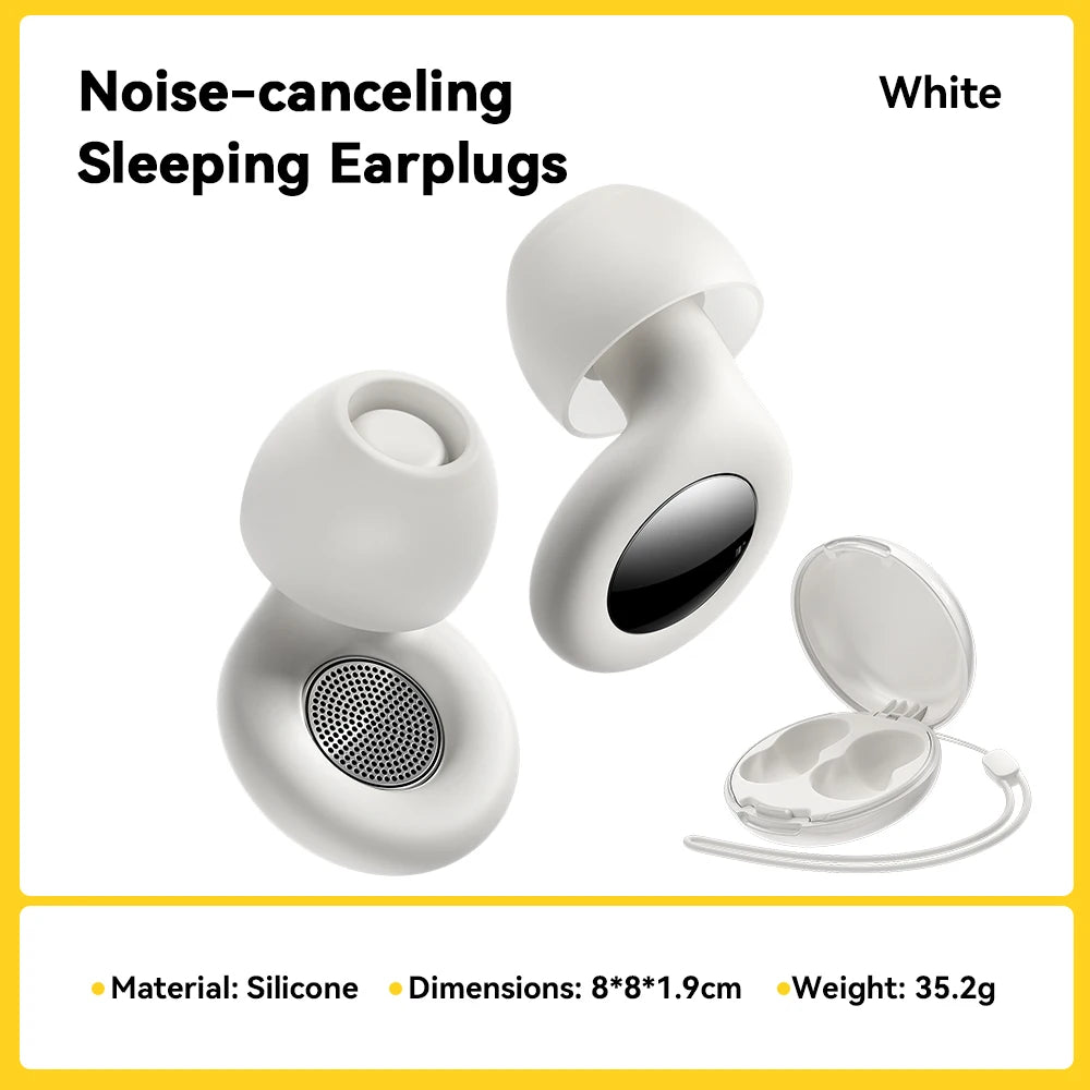 ESSAGER Noise Cancelling Ear Plugs for Sleeping Soft Silicone Sleep Earplugs Noise Reduction Earbuds for Sleep Work Study Travel - Kimlud