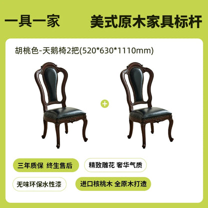 Leather Modern Dining Chairs Wooden Nordic Designer Clear Dining Chairs Living Room Makeup Sillas Para Comedor Home...