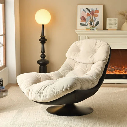 Modern Luxury Lounge Chair for Living Room Study Balcony Single Seat Swivel Leisure Chair Reading Lazy Sofa for Room...