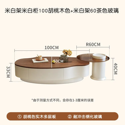 Designer Living Room Coffee Table Aesthetic Italian Writing Modern Coffee Table Decoration Unique Mesa Auxiliar Home...