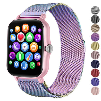 20mm strap For Amazfit GTS 4/3/2e/Mini/stratos 3/2 Metal Magnetic loop 22mm watch Bracelet Amazfit Gtr 4/3/pro/2e/bip-u-s-lite