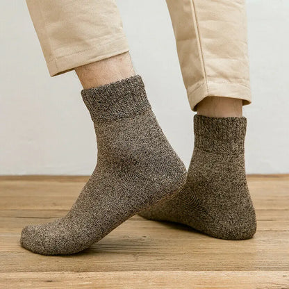 5Pairs Winter Thicken Wool Merino Socks Women Towel Keep Warm Winter Socks Cotton New Year Christmas Gift Russia Socks...
