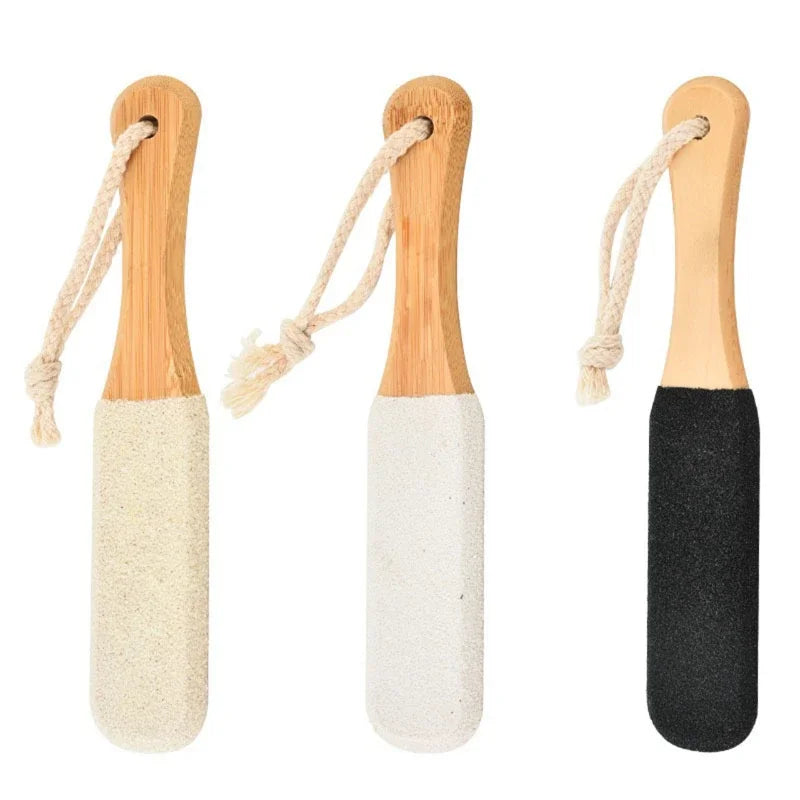 1pc Beechwood Foot File Rasp Tool for Heel Cracks & Dead Skin - Expert Callus Remover & Exfoliating Scrubber for Pedicure