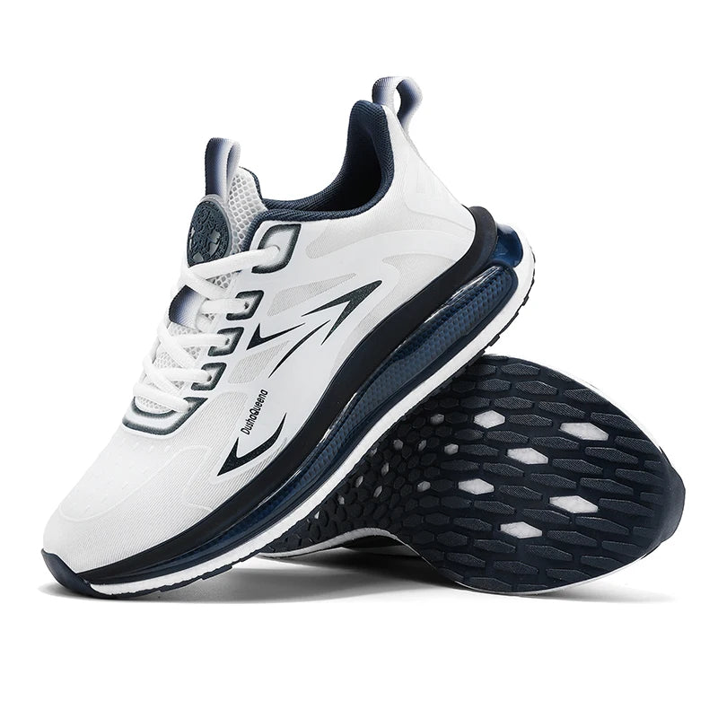 Outdoor Sneakers Couple Breathable Anti Slip Cushioning Road Running Shoes Men Jogging Sport Shoes Lightweight Mens Casual Shoes