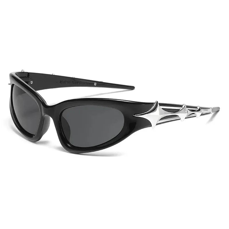 Y2k Fashion Punk Sports Sunglasses for Men Women Luxury Brand Designer Sun Glasses Men's Vintage Shades UV400 Goggle...