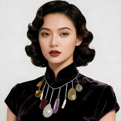 Irregular-shaped Pendant Necklaces In Bohemian Style Are Perfect For Sending Friends And Family For Any Occasion |...