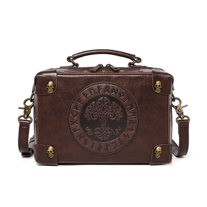 Medieval Renaissance punk industrial retro style women's shoulder bag messenger crossbody bag handbag messenger birthday...