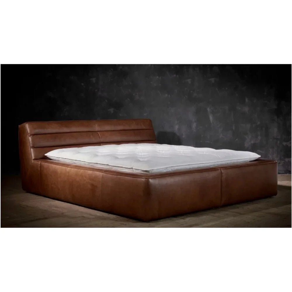 A High End Luxury Comfortable Bbedroom Furniture Modern Fashionable Designed Leather King Size Bed | Kimlud Luxury Bed