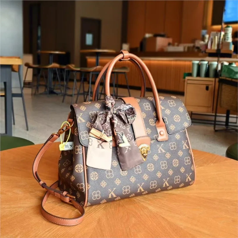 Light luxury brand women's bag 2025 new fashion versatile high-end handbag large capacity trendy single shoulder crossbody bag