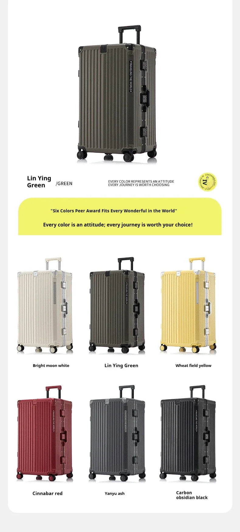 Multifunctional Suitcase Large Capacity 30inch Thickened Sturdy Aluminum Frame Travel Suitcase Trolley Case Extra Large...