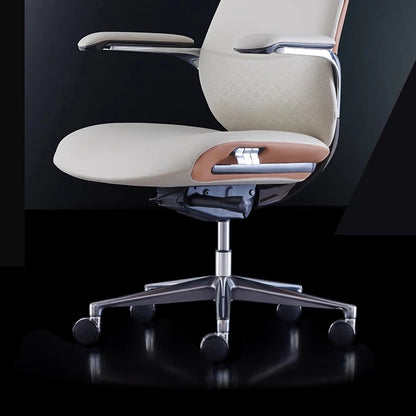 Luxury Leather Office Chairs Design Back Support Disain Ergonomic Office Chairs Floor Swivel Cadeiras De Escritorios...