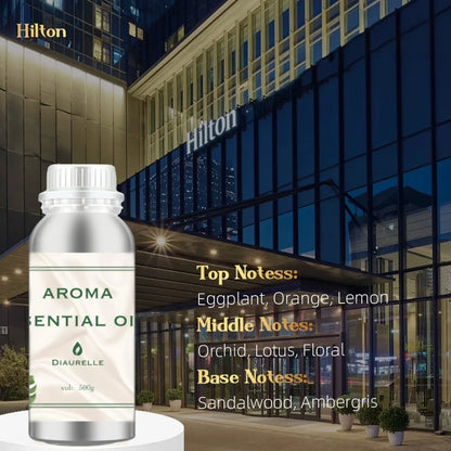 Perfume Hotel Essential Oil 500ML Air Freshener Pure plant essential for oil Hotel aromatic oils Fragrance Diffuser Air Purifier