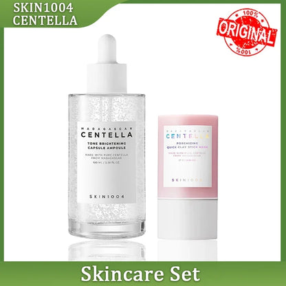 Skin1004 Centella Asiatica Toner Cleanser Facial Serum Cleansing Oil & Moisturizer Skincare Set Original Products |...