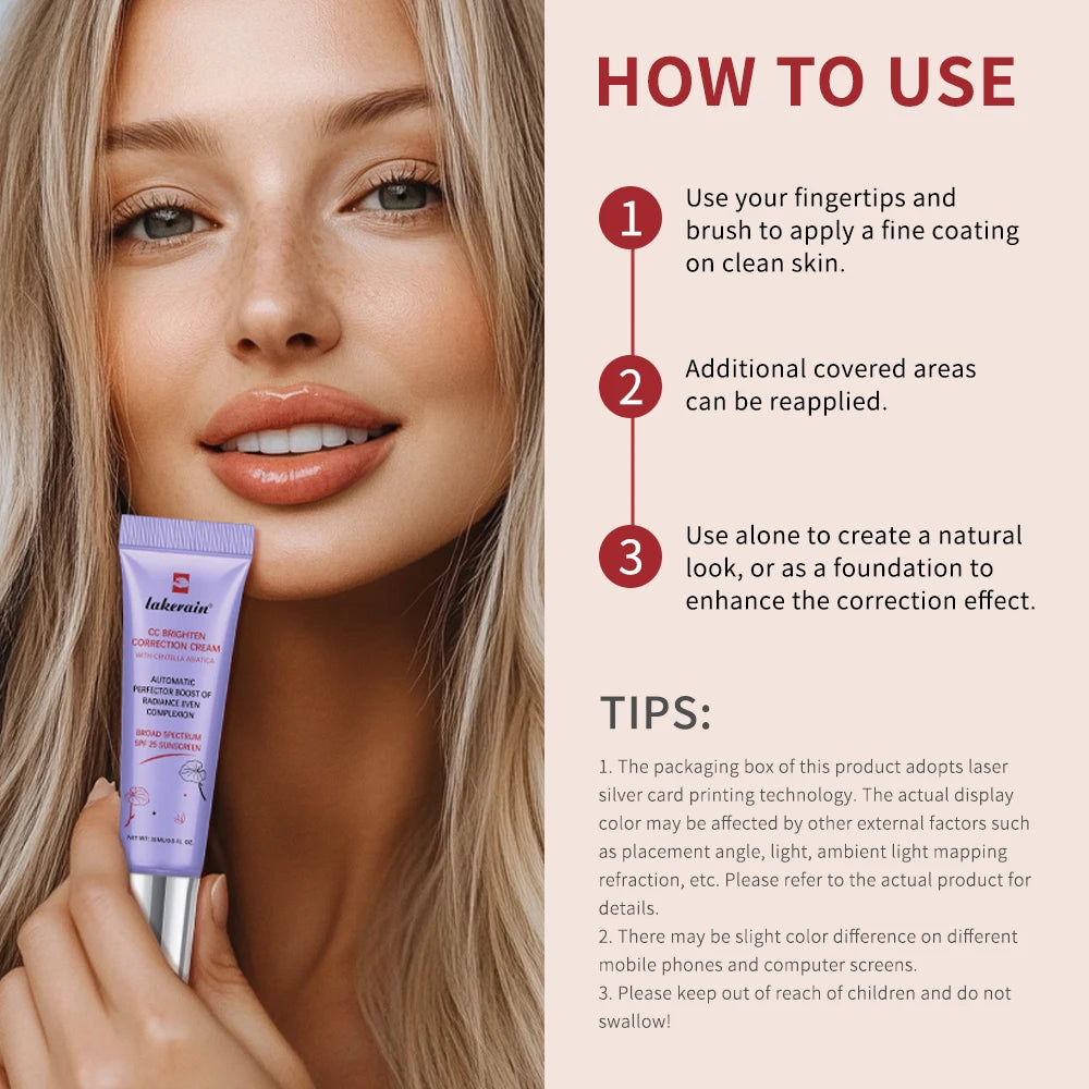 CC Cream erborian Centella Change Color Moisture Cream Makeup Foundation Full Coverage Magic Foundation Covering Korean...