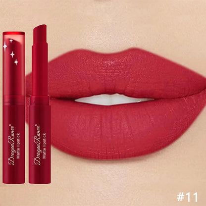 Nude Matte Lipstick Waterproof Nude Pink Lip Sticks Not Fading Sexy Red Velvet Lipsticks for Women Make Up Lasting Lip...