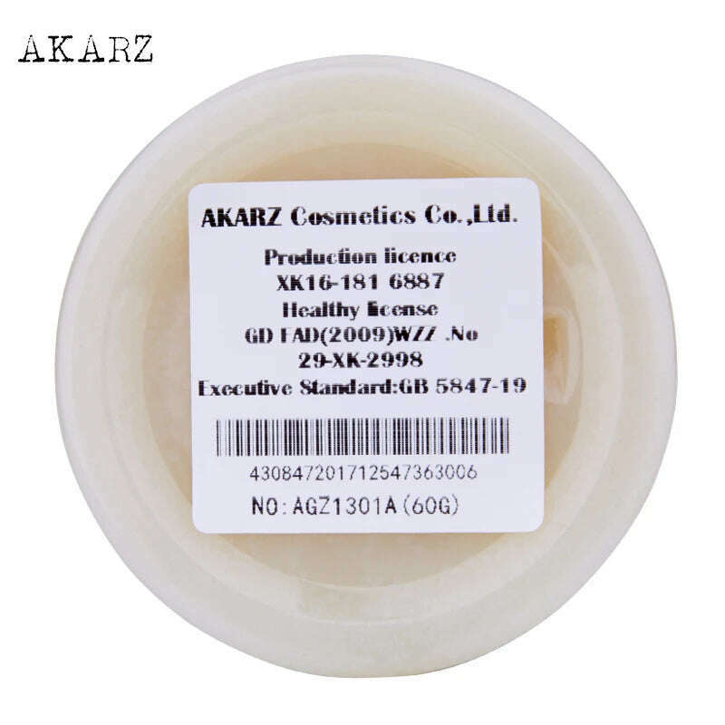 AKARZ brand Mango butter high-quality origin Southeast Asia white solid Skin care face products Cosmetic raw materials base oil