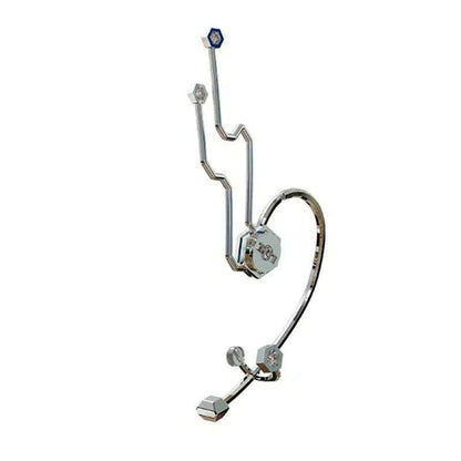 Alien Cyberpunk Transparent Zircon Metal Ear Hook for women men unisex Punk Ear bone clip Streetwear Accessory HUANZHI 2023 New