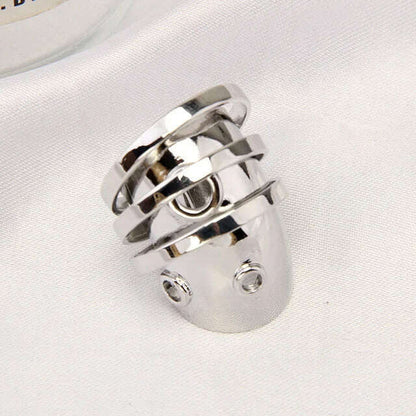 Alien Cyberpunk Transparent Zircon Metal Ear Hook for women men unisex Punk Ear bone clip Streetwear Accessory HUANZHI 2023 New