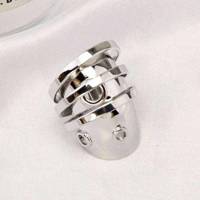 Alien Cyberpunk Transparent Zircon Metal Ear Hook for women men unisex Punk Ear bone clip Streetwear Accessory HUANZHI 2023 New