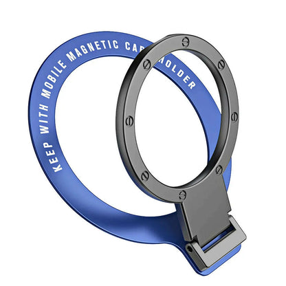 ANMONE Magnetic Cell Phone Ring Holder Compatible with iPhone 12 13 14 Series For MagSafe Removable Cell Phone Grip Kickstand