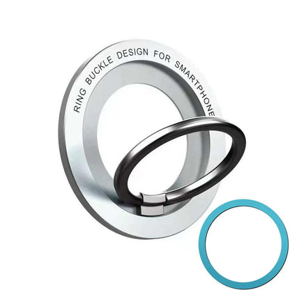 ANMONE Magnetic Cell Phone Ring Holder Compatible with iPhone 12 13 14 Series For MagSafe Removable Cell Phone Grip Kickstand