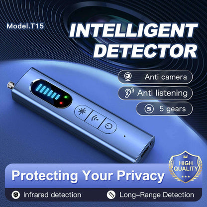 Anti-Spy Car GPS Tracker Mine Device Bug RF Wireless All Signal Scanner Security Protection Multi-function Camera Search Devices