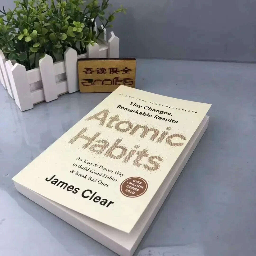 Atomic Habits By James Clear An Easy Proven Way Self management Self improvement Adult Reading Book