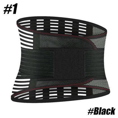 Back Braces for Lower Back Pain Relief with 5 Stays,Breathable Back Support Belt for Men/Women,Anti-skid lumbar support belt