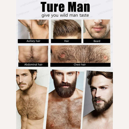 Beard Growth Serum quickly thickens and softens beards for longer, fuller beards