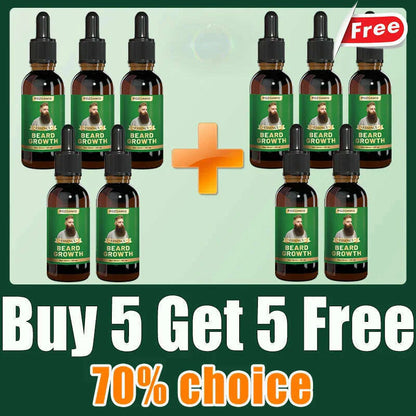 Beard Growth Serum quickly thickens and softens beards for longer, fuller beards