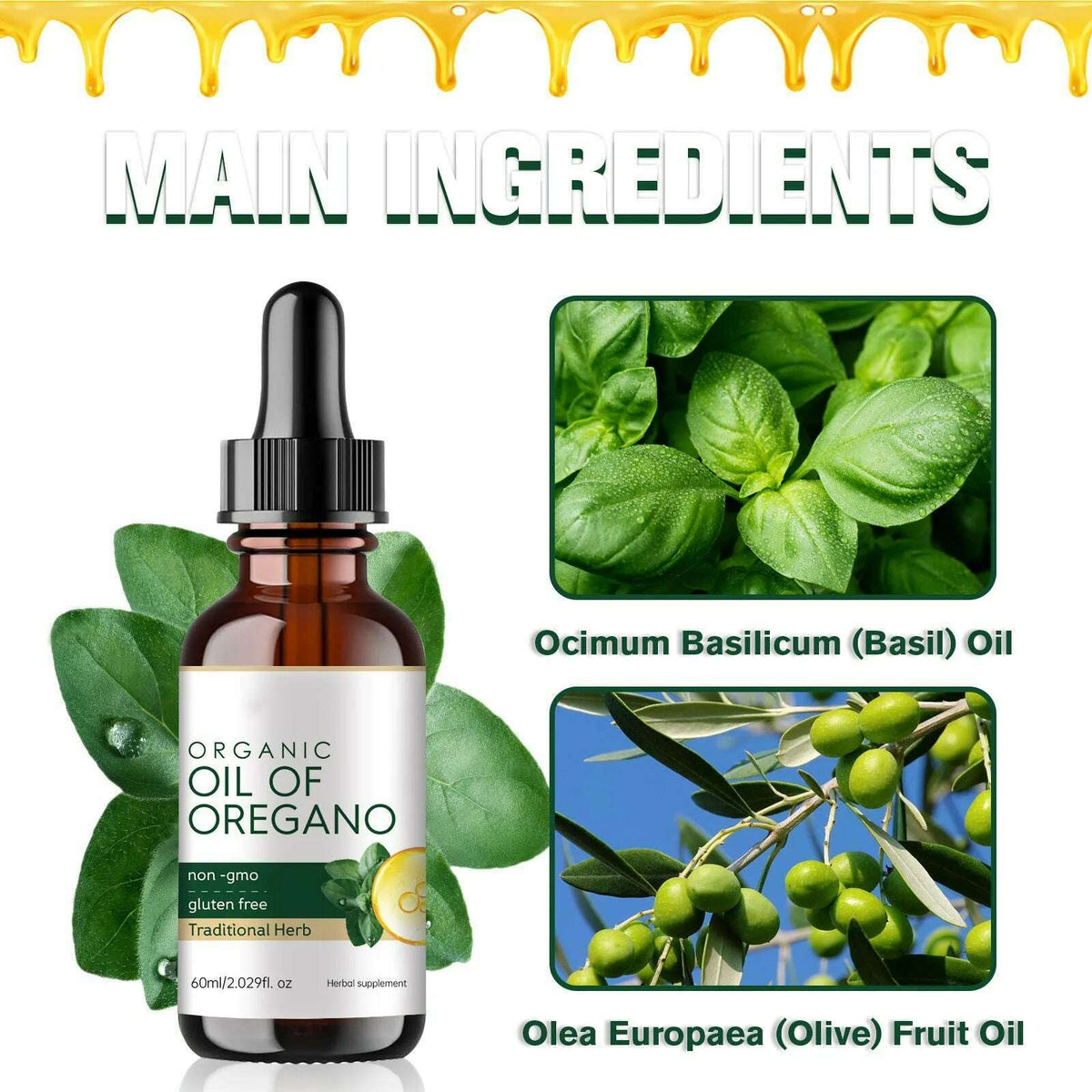 Carlyle Organic Oil Of Oregano 60ml