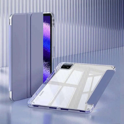 Case for Xiaomi Mi Pad 5 Pro 11 MiPad 6 Pro 11 7 PRO 11.2 HD Transparent Case Redmi pad SE 11 PRO 12.1" with Awake / Sleep Cover