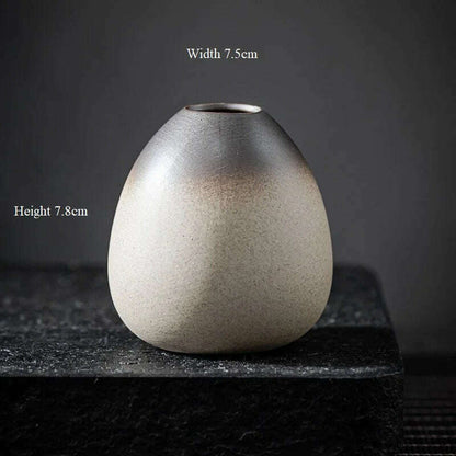 CHANSHOVA China Pottery Mini Small Flower Vases Traditional Chinese Retro Style Ceramic Vase Lliving Room Home Decoration T032
