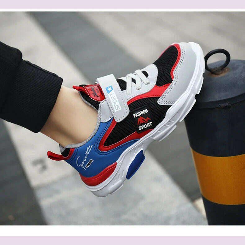 Children's shoes boy sneakers in the spring and autumn with breathable non-slip surface pupil cuhk boy boy fashion shoes
